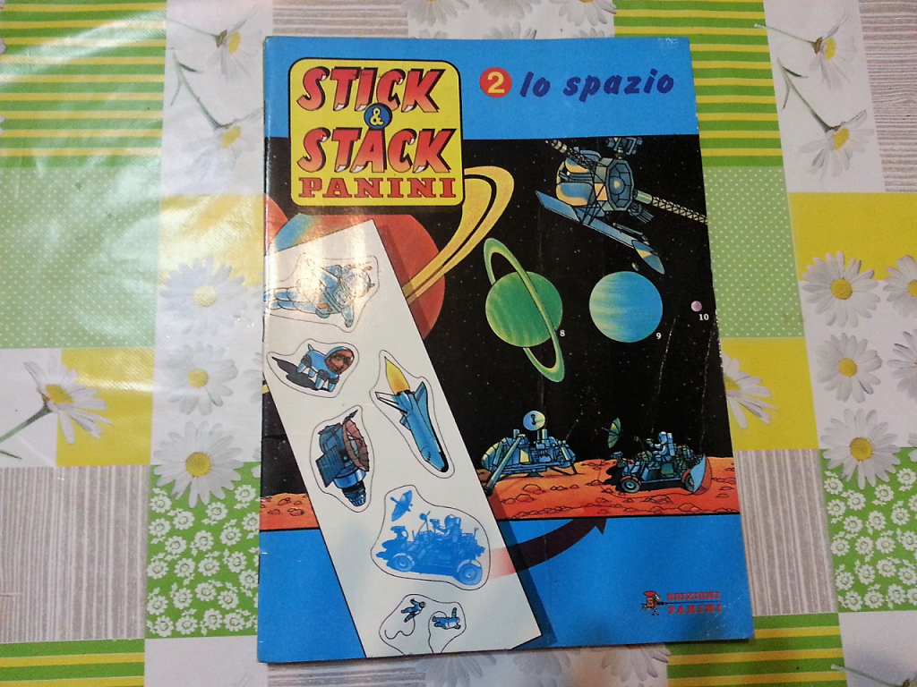 Album Lo Spazio Stick e Stack 1986  